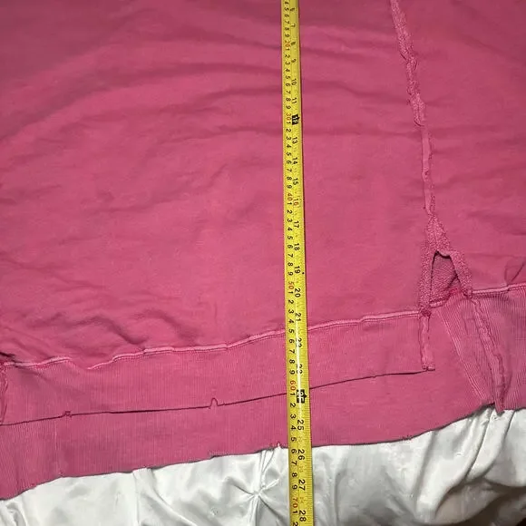 Free People Pink We The Free Oversized Camden Sweatshirt - Picture 7 of 7